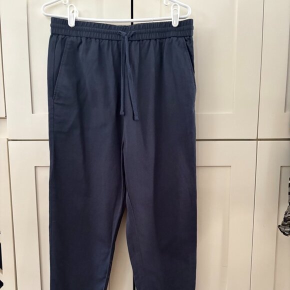 NWT Cos Cotton Twill Pants - Blue - Sz 38 - Picture 1 of 6